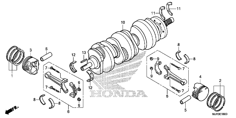 CRANKSHAFT/PISTON
