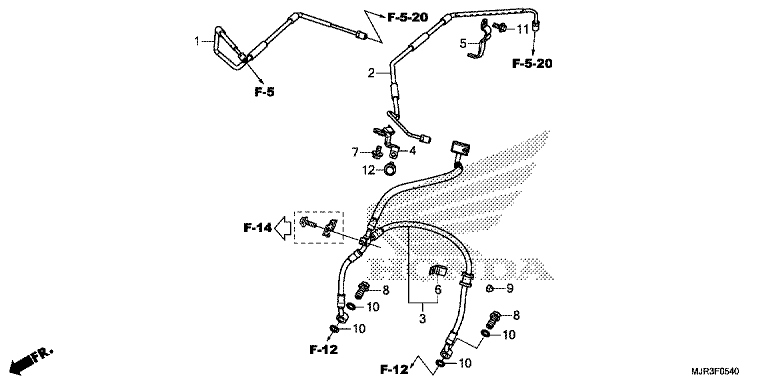 FRONT BRAKE HOSE