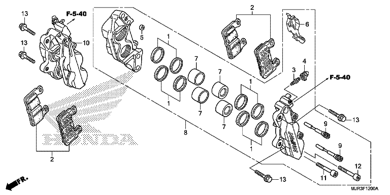 FRONT BRAKE CALIPER