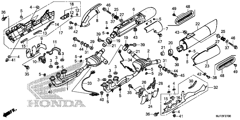 EXHAUST MUFFLER