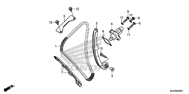 CAM CHAIN/TENSIONER