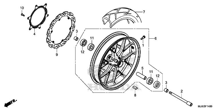 FRONT WHEEL