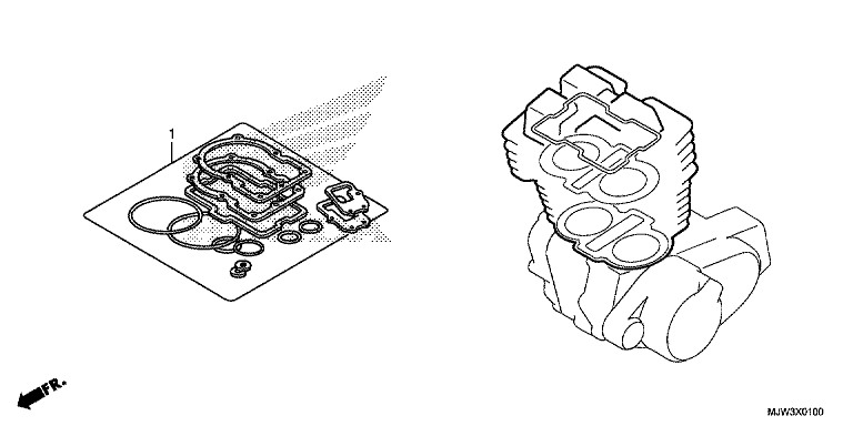 GASKET KIT A