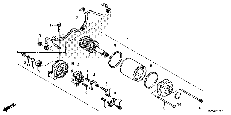 STARTER MOTOR
