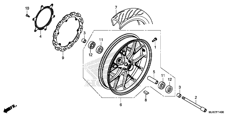 FRONT WHEEL