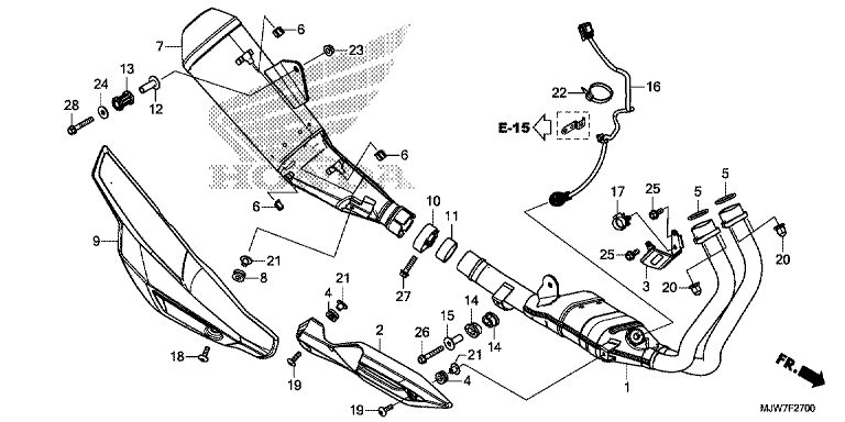 EXHAUST MUFFLER
