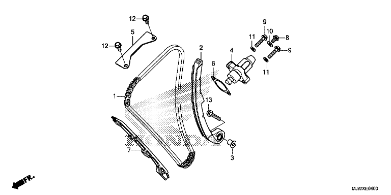 CAM CHAIN/TENSIONER
