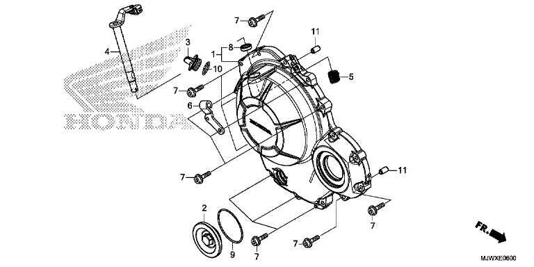 RIGHT CRANKCASE COVER