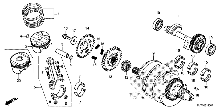 CRANKSHAFT/PISTON