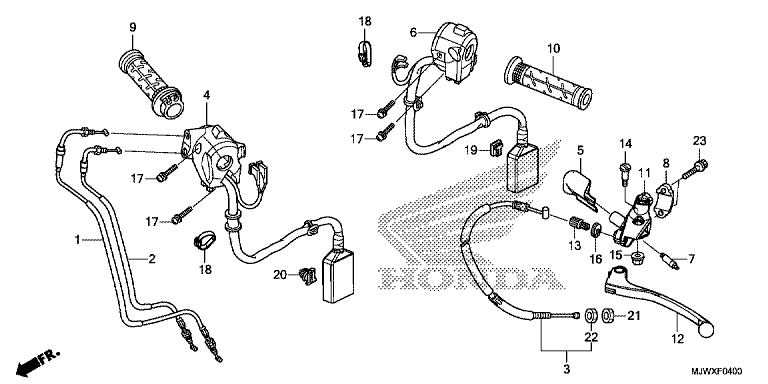 HANDLE LEVER/SWITCH/CABLE
