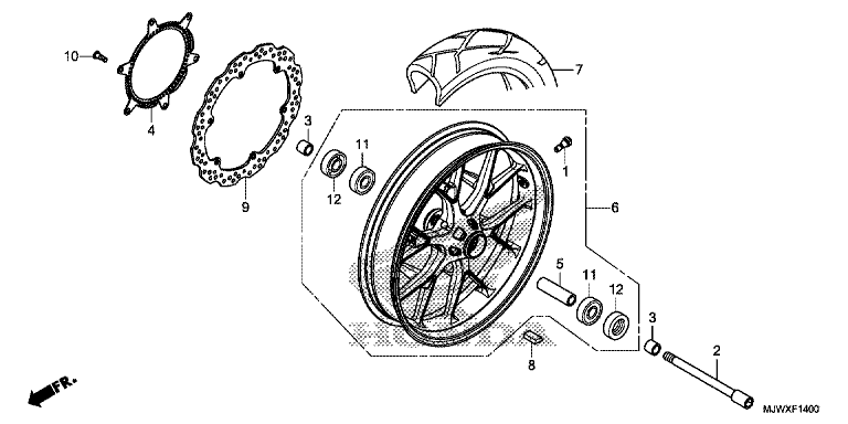 FRONT WHEEL