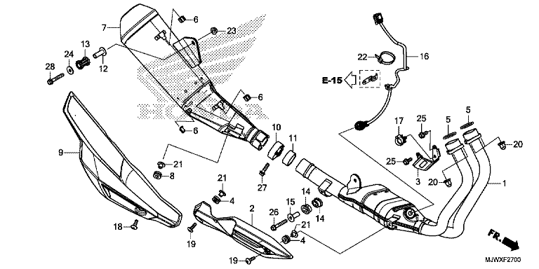 EXHAUST MUFFLER
