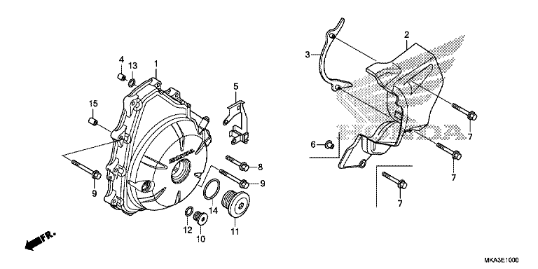 ALTERNATOR GENERATOR COVER