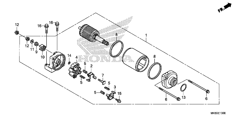 STARTER MOTOR