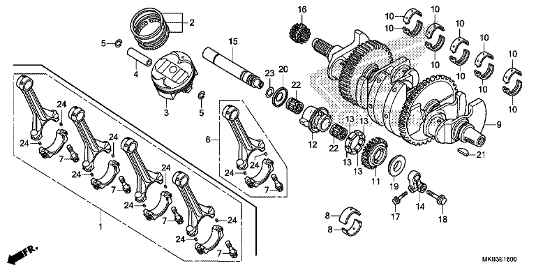CRANKSHAFT/PISTON