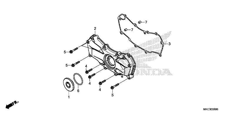 FRONT ENGINE COVER