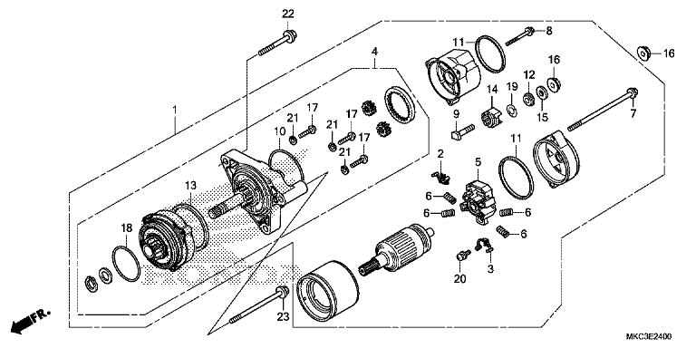 REVERSE MOTOR