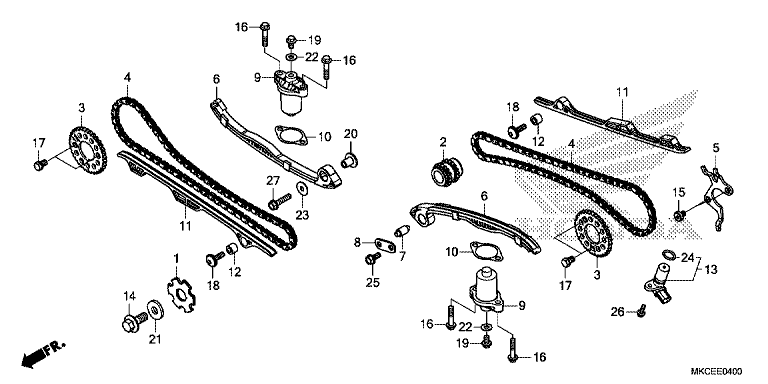 CAM CHAIN/TENSIONER