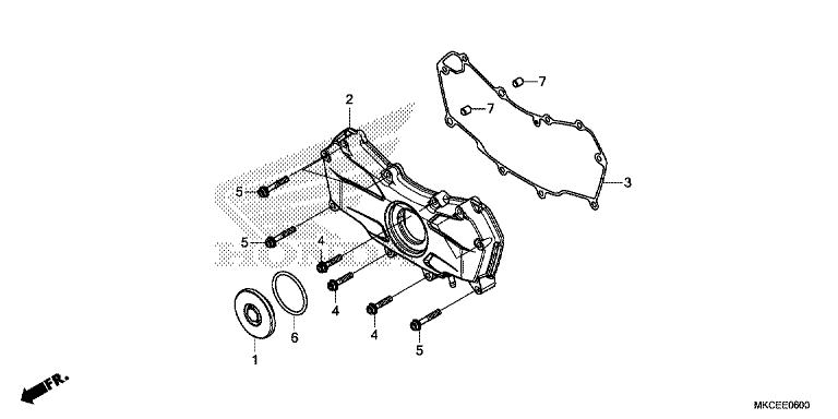 FRONT ENGINE COVER