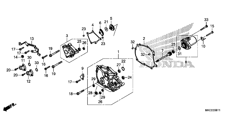 SHIFT COVER (DCT)