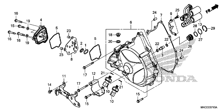 CLUTCH COVER (DCT)
