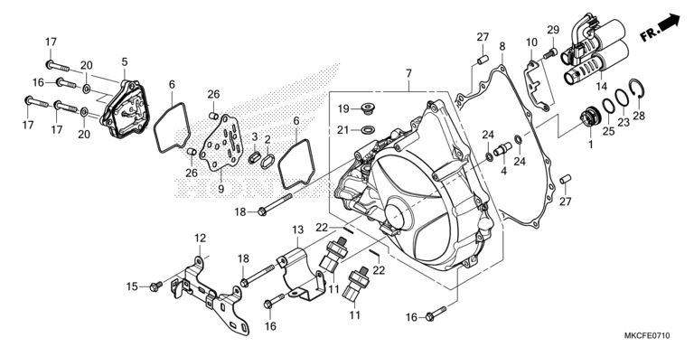 CLUTCH COVER (DCT)
