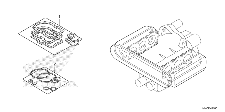 GASKET KIT A