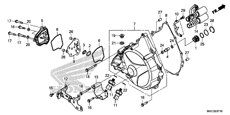 CLUTCH COVER (DCT)