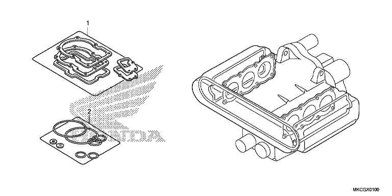 GASKET KIT A