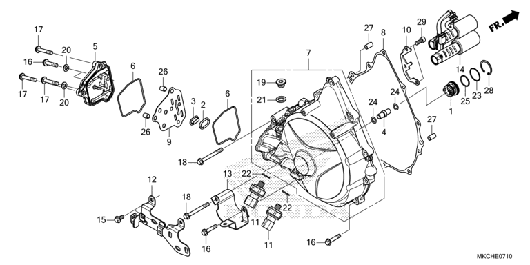 CLUTCH COVER (DCT)