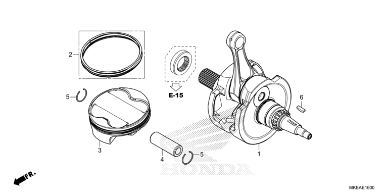 CRANKSHAFT/PISTON