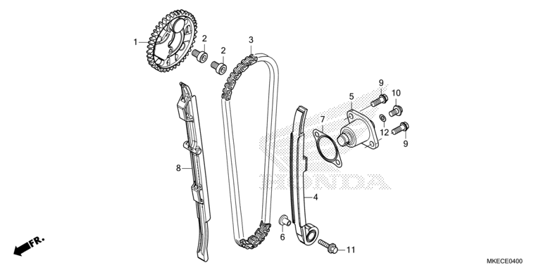 CAM CHAIN/TENSIONER