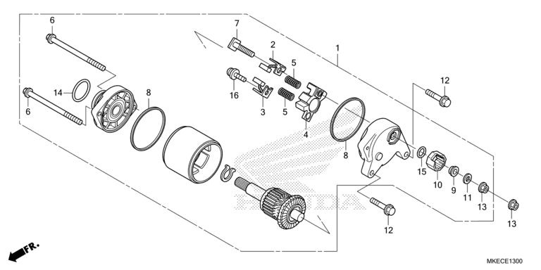 STARTING MOTOR