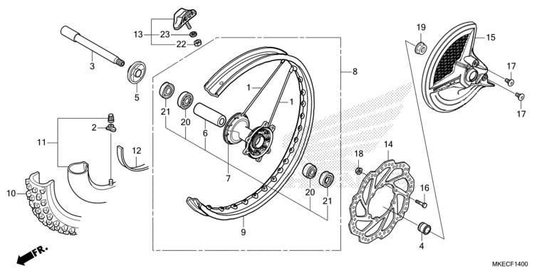 FRONT WHEEL