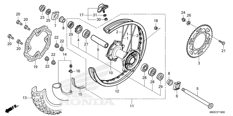 REAR WHEEL