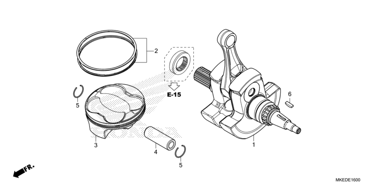 CRANKSHAFT/PISTON