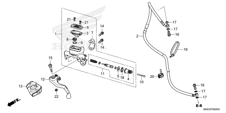 CLUTCH MASTER CYLINDER