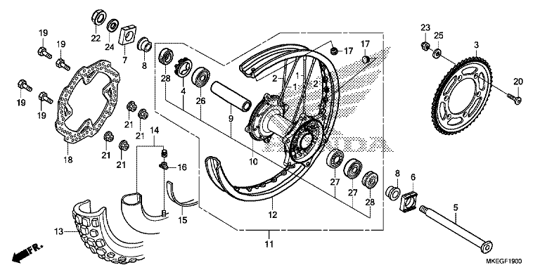 REAR WHEEL