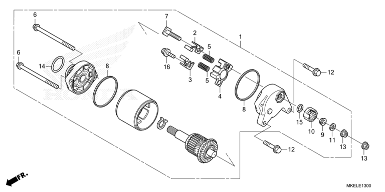 STARTING MOTOR