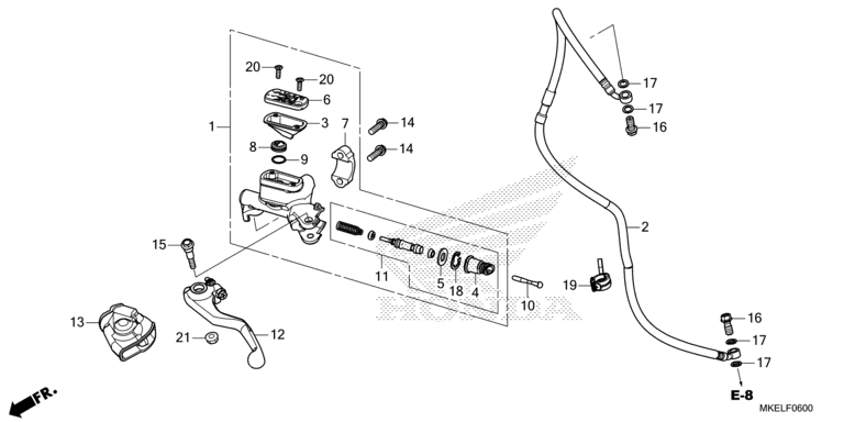 CLUTCH MASTER CYLINDER