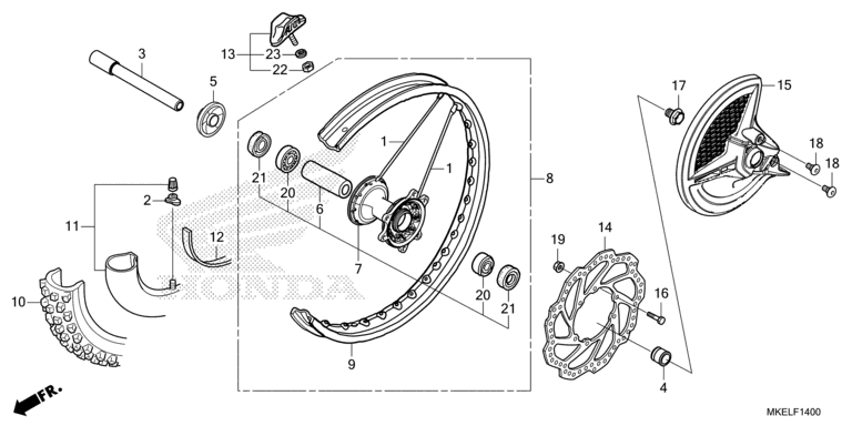 FRONT WHEEL