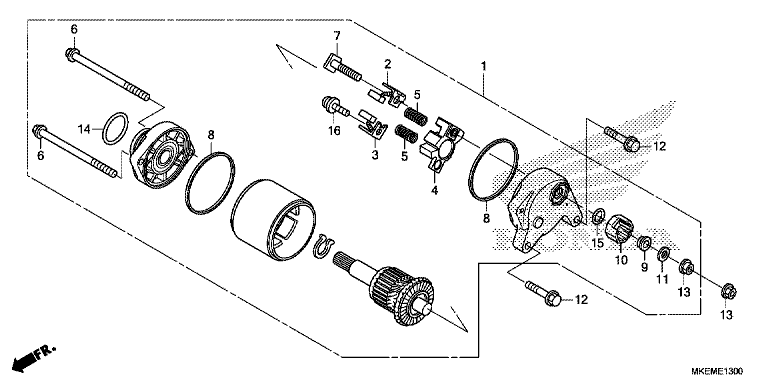 STARTING MOTOR