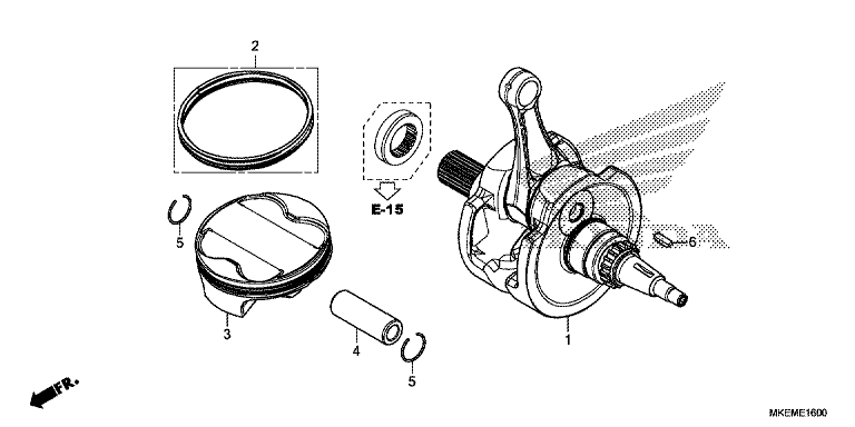 CRANKSHAFT/PISTON