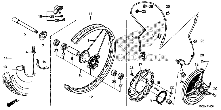 FRONT WHEEL