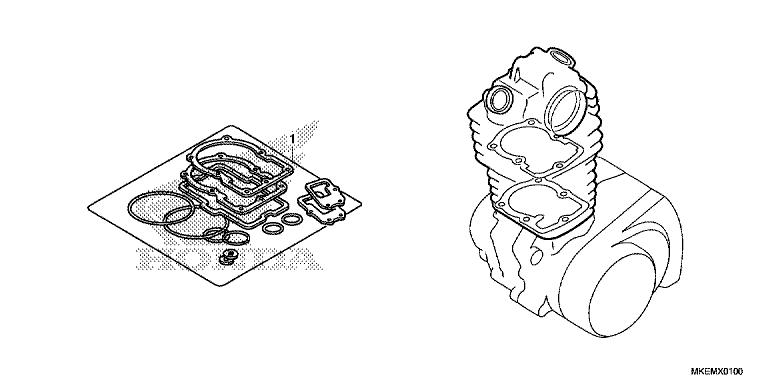 GASKET KIT A