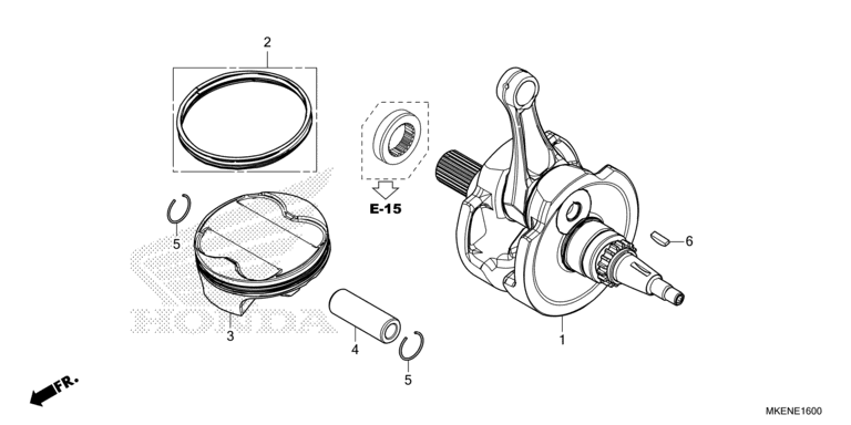 CRANKSHAFT/PISTON