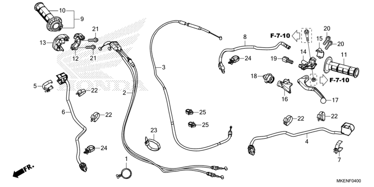 HANDLE LEVER/SWITCH/CABLE