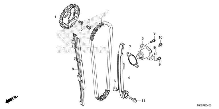 CAM CHAIN/TENSIONER