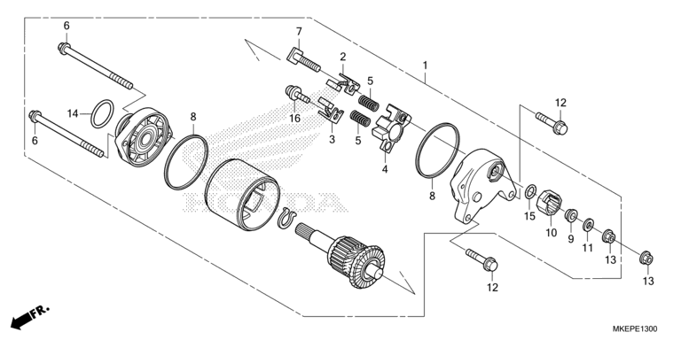 STARTING MOTOR