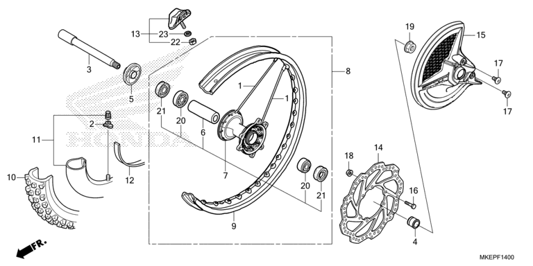 FRONT WHEEL